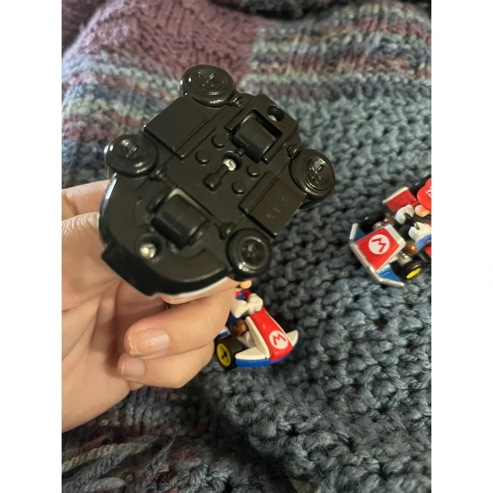 Nintendo Mario Kart Mini Racers Figures Set 3 Pack Mario Luigi Yoshi‎ Toy